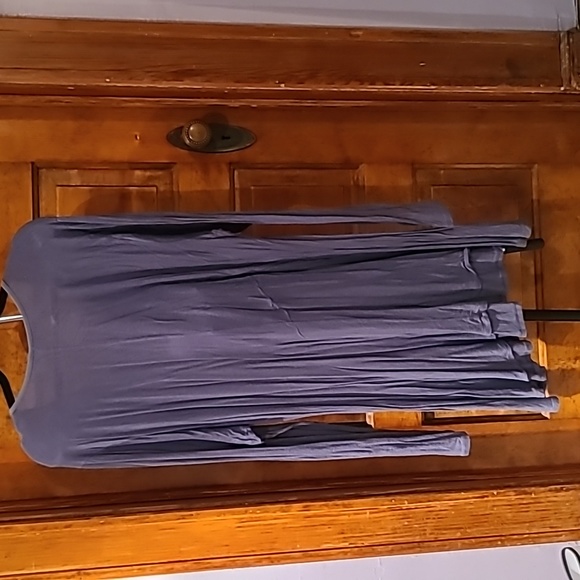24seven slate gray tunic - Picture 2 of 2
